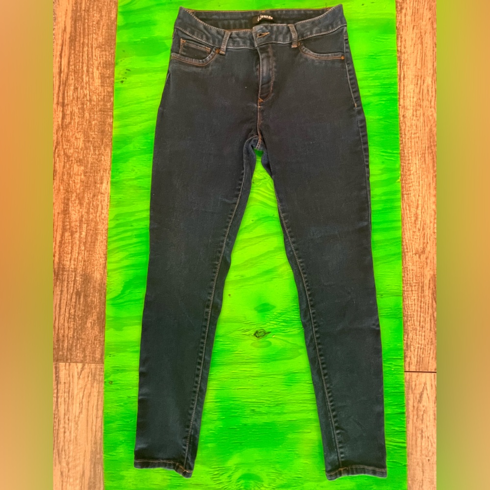 d. jeans Women's Ankle & Cropped Jeans - Dark Blue